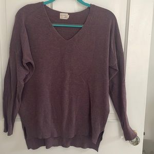Purple sweater